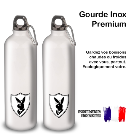 Gourde Alu et Thermos Playboy Lapin Gourde Alu et Thermos Playboy Lapin