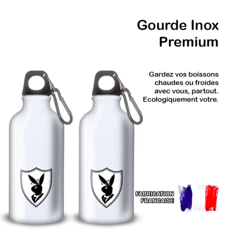 Gourde Alu et Thermos Playboy Lapin Gourde Alu et Thermos Playboy Lapin