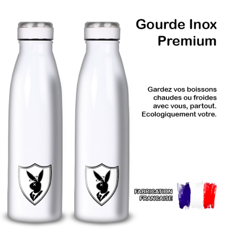 Gourde Alu et Thermos Playboy Lapin Gourde Alu et Thermos Playboy Lapin