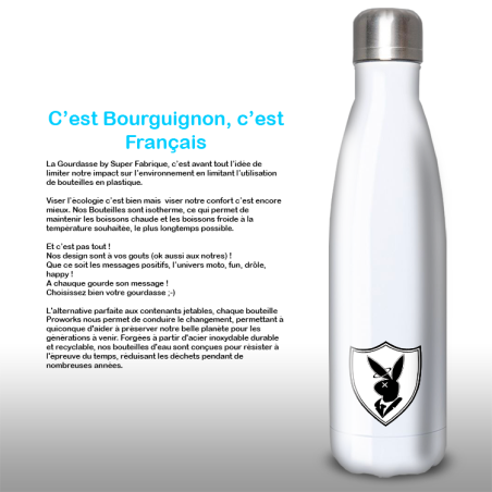 Gourde Alu et Thermos Playboy Lapin Gourde Alu et Thermos Playboy Lapin