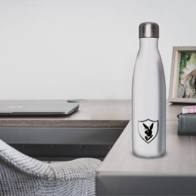 Gourde Alu et Thermos Playboy Lapin