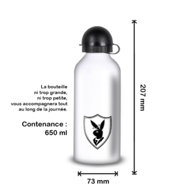 Gourde Alu et Thermos Playboy Lapin