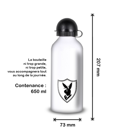 Gourde Alu et Thermos Playboy Lapin Gourde Alu et Thermos Playboy Lapin