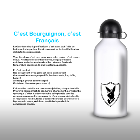 Gourde Alu et Thermos Playboy Lapin Gourde Alu et Thermos Playboy Lapin
