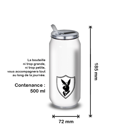 Gourde Alu et Thermos Playboy Lapin Gourde Alu et Thermos Playboy Lapin