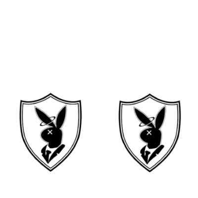 Gourde Alu et Thermos Playboy Lapin