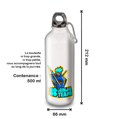 Gourde Alu et Thermos Team Ninja Gourde Alu et Thermos Team Ninja