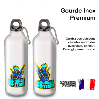 Gourde Alu et Thermos Team Ninja
