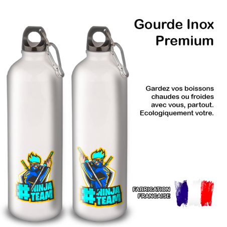 Gourde Alu et Thermos Team Ninja Gourde Alu et Thermos Team Ninja