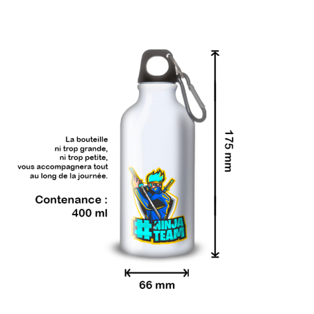 Gourde Alu et Thermos Team Ninja Gourde Alu et Thermos Team Ninja