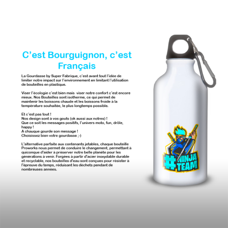 Gourde Alu et Thermos Team Ninja Gourde Alu et Thermos Team Ninja