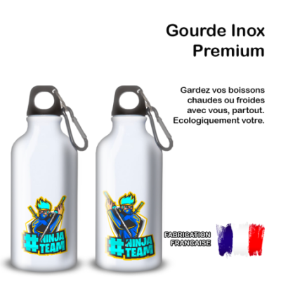 Gourde Alu et Thermos Team Ninja