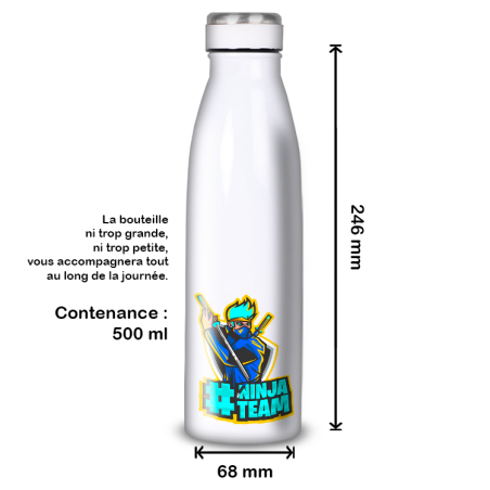 Gourde Alu et Thermos Team Ninja Gourde Alu et Thermos Team Ninja