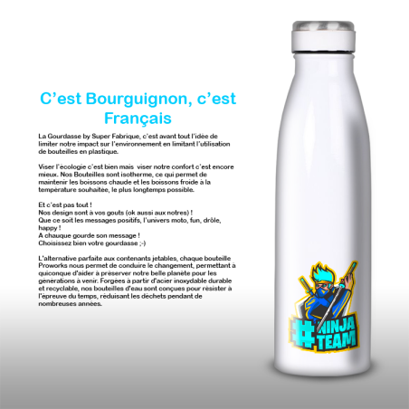 Gourde Alu et Thermos Team Ninja Gourde Alu et Thermos Team Ninja