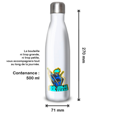 Gourde Alu et Thermos Team Ninja
