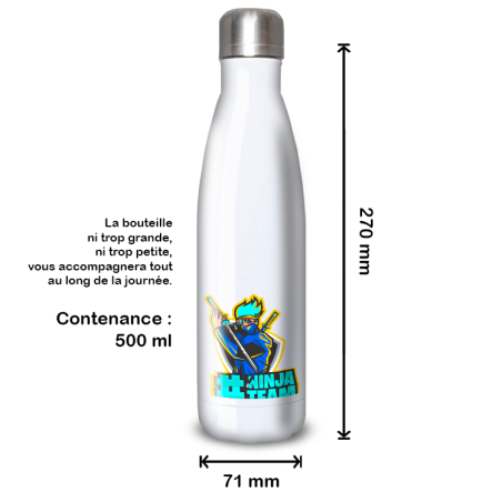 Gourde Alu et Thermos Team Ninja Gourde Alu et Thermos Team Ninja