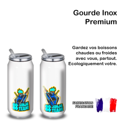 Gourde Alu et Thermos Team Ninja