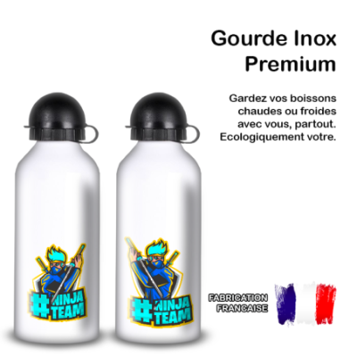 Gourde Alu et Thermos Team Ninja