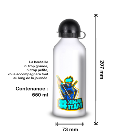 Gourde Alu et Thermos Team Ninja Gourde Alu et Thermos Team Ninja
