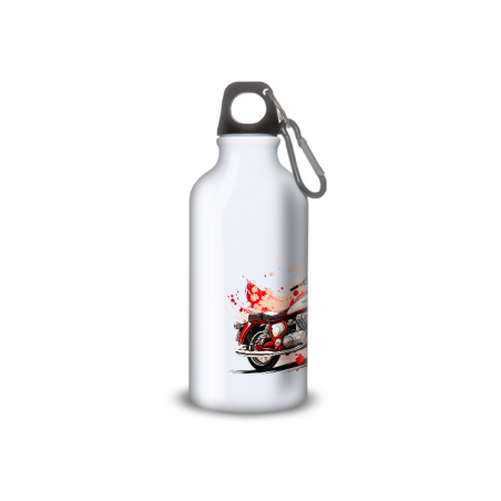Gourde Alu et Thermos Moto Vintage Gourde Alu et Thermos Moto Vintage