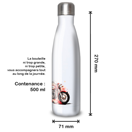 Gourde Alu et Thermos Moto Vintage Gourde Alu et Thermos Moto Vintage