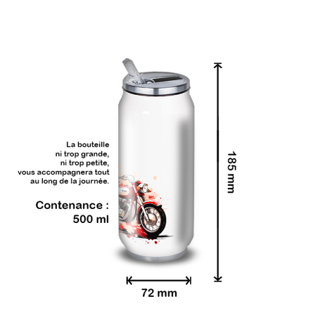 Gourde Alu et Thermos Moto Vintage Gourde Alu et Thermos Moto Vintage