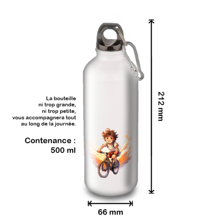Gourde Alu et Thermos Anime VÃ©lo