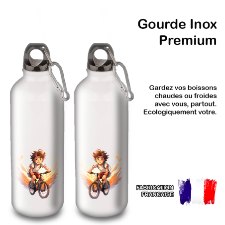 Gourde Alu et Thermos Anime Vélo Gourde Alu et Thermos Anime Vélo