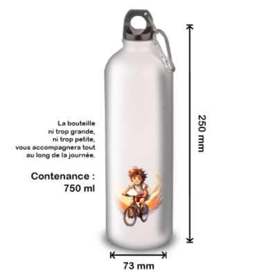 Gourde Alu et Thermos Anime VÃ©lo