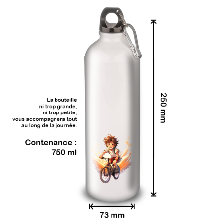 Gourde Alu et Thermos Anime Vélo Gourde Alu et Thermos Anime Vélo