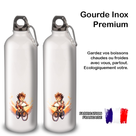 Gourde Alu et Thermos Anime Vélo Gourde Alu et Thermos Anime Vélo