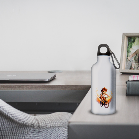 Gourde Alu et Thermos Anime Vélo Gourde Alu et Thermos Anime Vélo