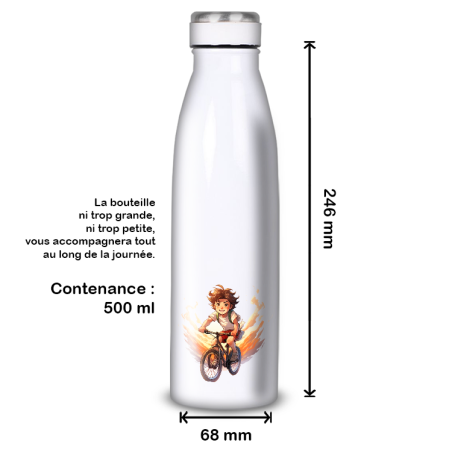 Gourde Alu et Thermos Anime Vélo Gourde Alu et Thermos Anime Vélo
