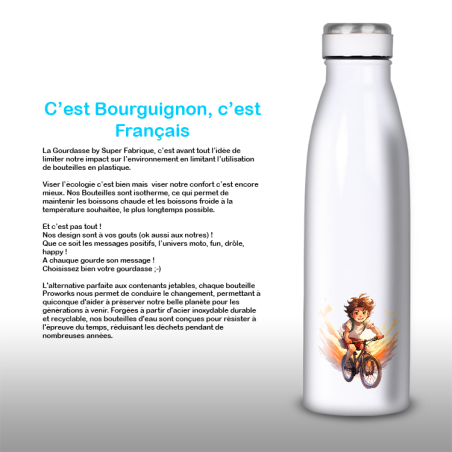 Gourde Alu et Thermos Anime Vélo Gourde Alu et Thermos Anime Vélo