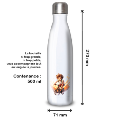 Gourde Alu et Thermos Anime VÃ©lo