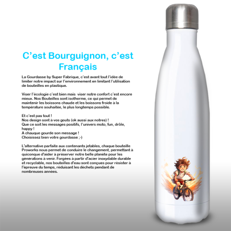 Gourde Alu et Thermos Anime Vélo Gourde Alu et Thermos Anime Vélo