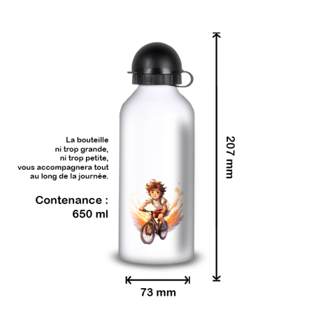 Gourde Alu et Thermos Anime Vélo Gourde Alu et Thermos Anime Vélo