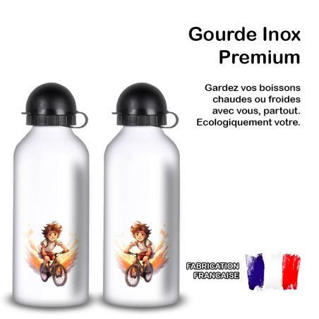 Gourde Alu et Thermos Anime Vélo Gourde Alu et Thermos Anime Vélo