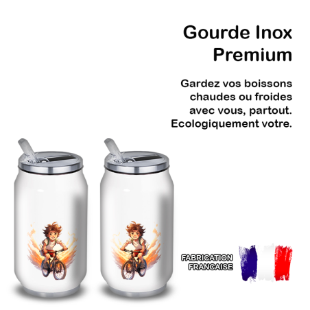 Gourde Alu et Thermos Anime Vélo Gourde Alu et Thermos Anime Vélo