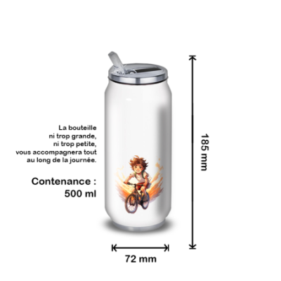 Gourde Alu et Thermos Anime VÃ©lo