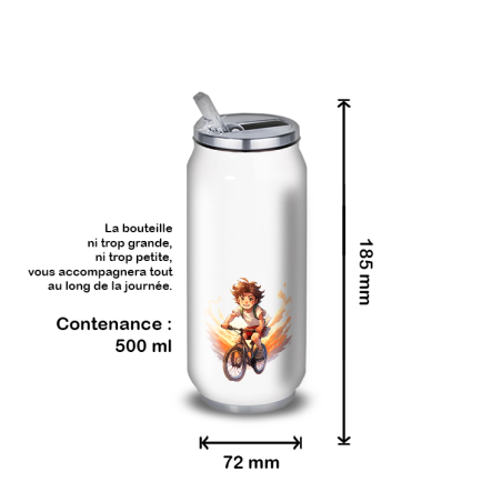 Gourde Alu et Thermos Anime Vélo Gourde Alu et Thermos Anime Vélo