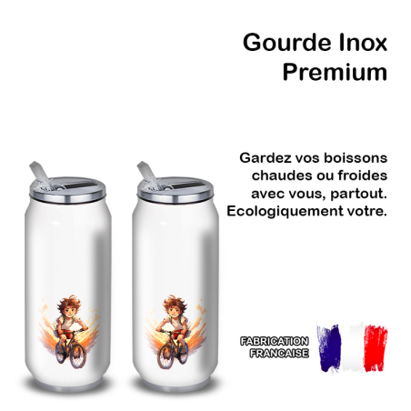 Gourde Alu et Thermos Anime Vélo Gourde Alu et Thermos Anime Vélo