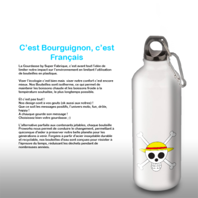 Gourde Alu et Thermos Anime One Piece
