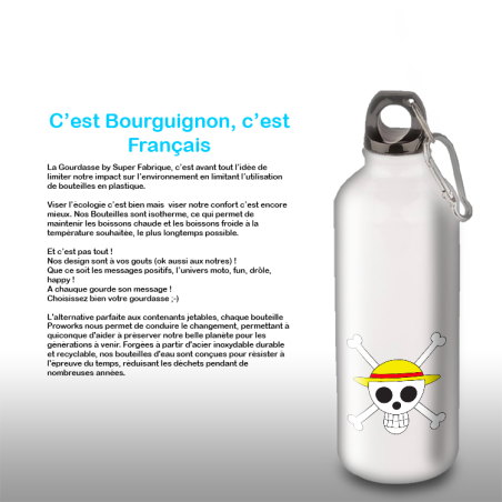 Gourde Alu et Thermos Anime One Piece Gourde Alu et Thermos Anime One Piece