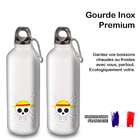 Gourde Alu et Thermos Anime One Piece Gourde Alu et Thermos Anime One Piece