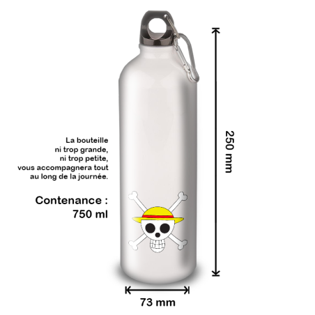 Gourde Alu et Thermos Anime One Piece Gourde Alu et Thermos Anime One Piece