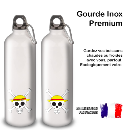 Gourde Alu et Thermos Anime One Piece Gourde Alu et Thermos Anime One Piece