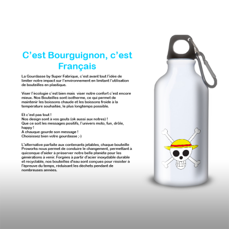 Gourde Alu et Thermos Anime One Piece Gourde Alu et Thermos Anime One Piece