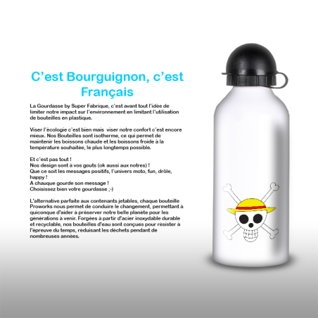 Gourde Alu et Thermos Anime One Piece Gourde Alu et Thermos Anime One Piece