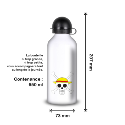 Gourde Alu et Thermos Anime One Piece
